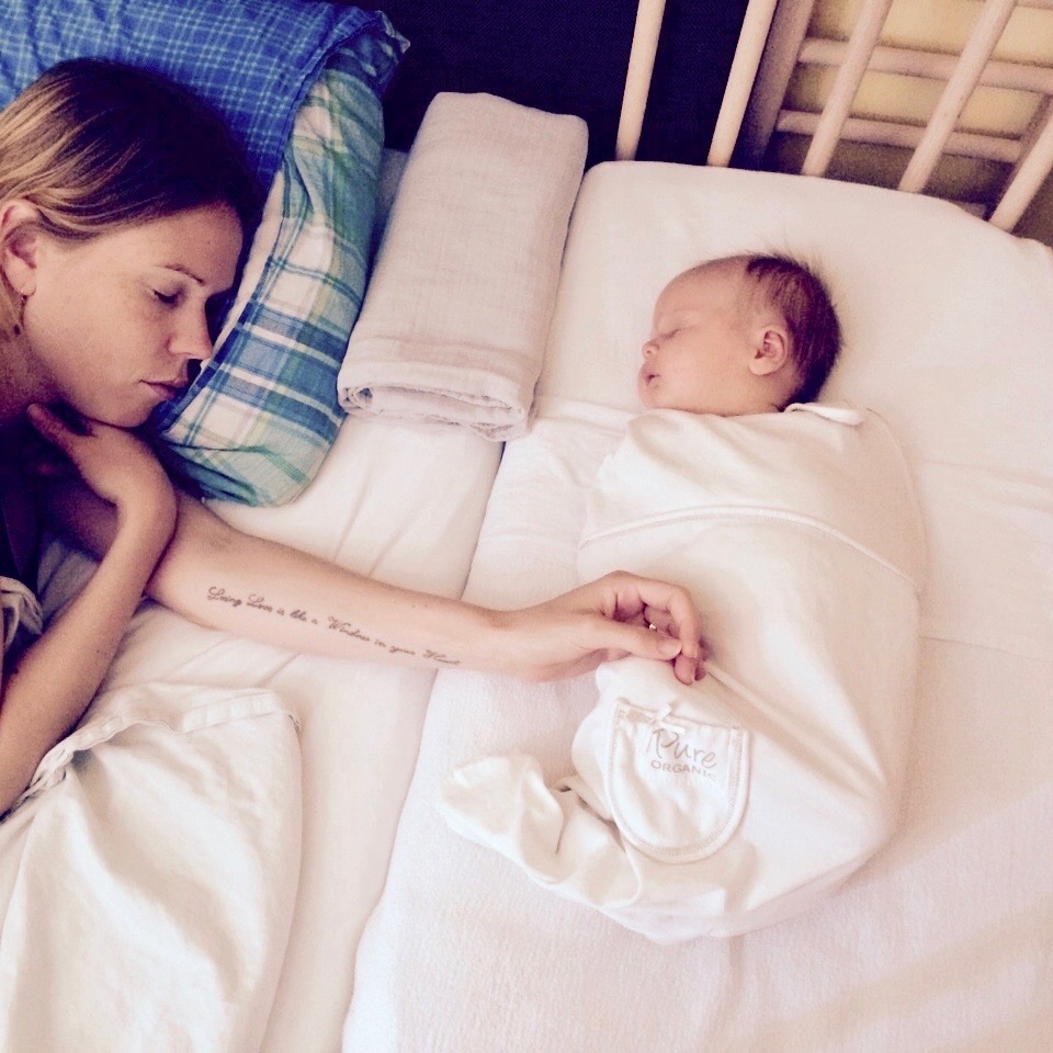 co sleeping with newborn