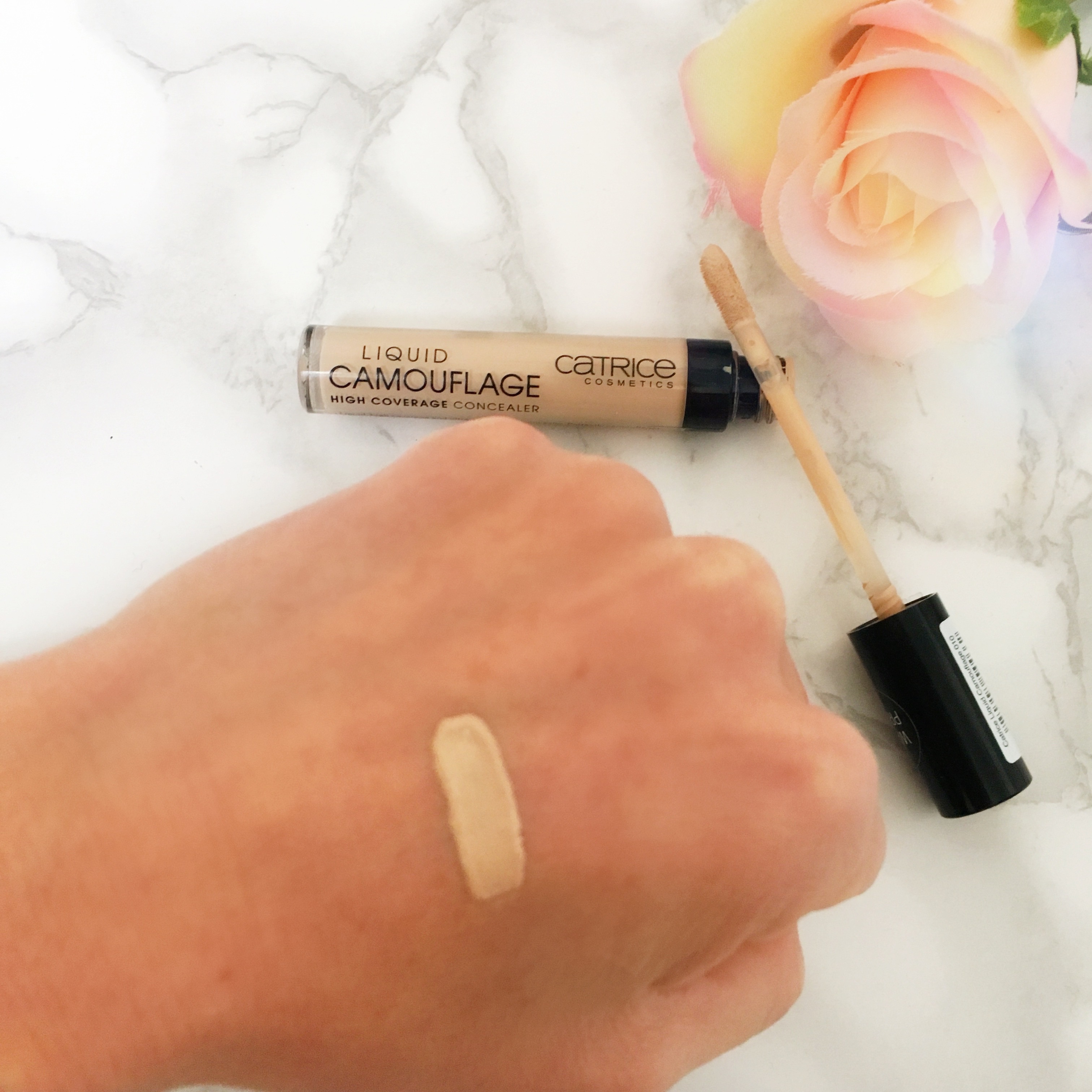 The Cruelty Free Liquid Camouflage Concealer from Catrice - Columns by Kari