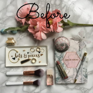 Before & After Flatlay