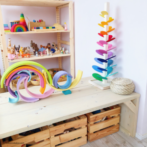 Grimms houten speelgoed speelkamer