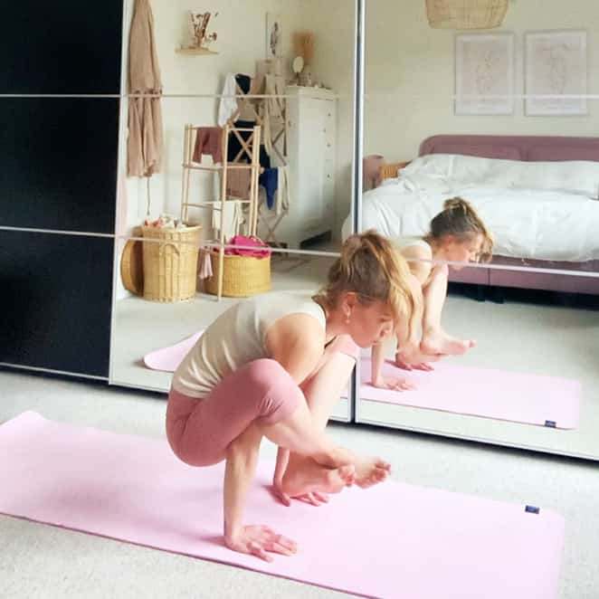 yoga oefeningen in balans