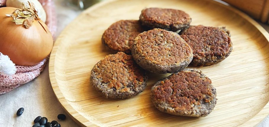 zwarte bonen burgers