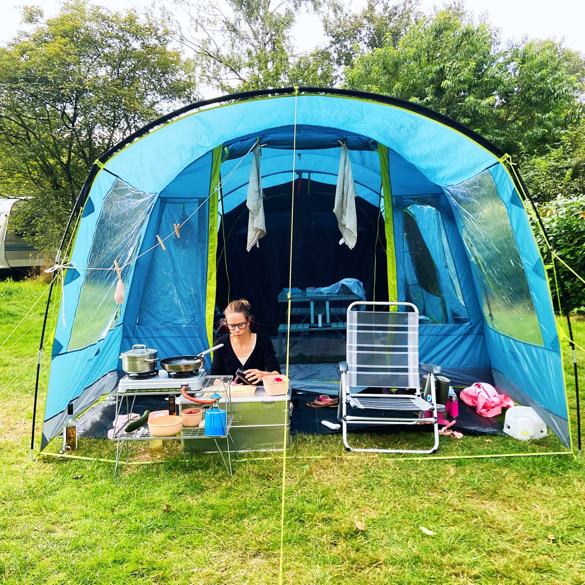 slachtoffers bestellen Activeren Kamperen in een Coleman Aspen 4l tent: voor het eerst kamperen