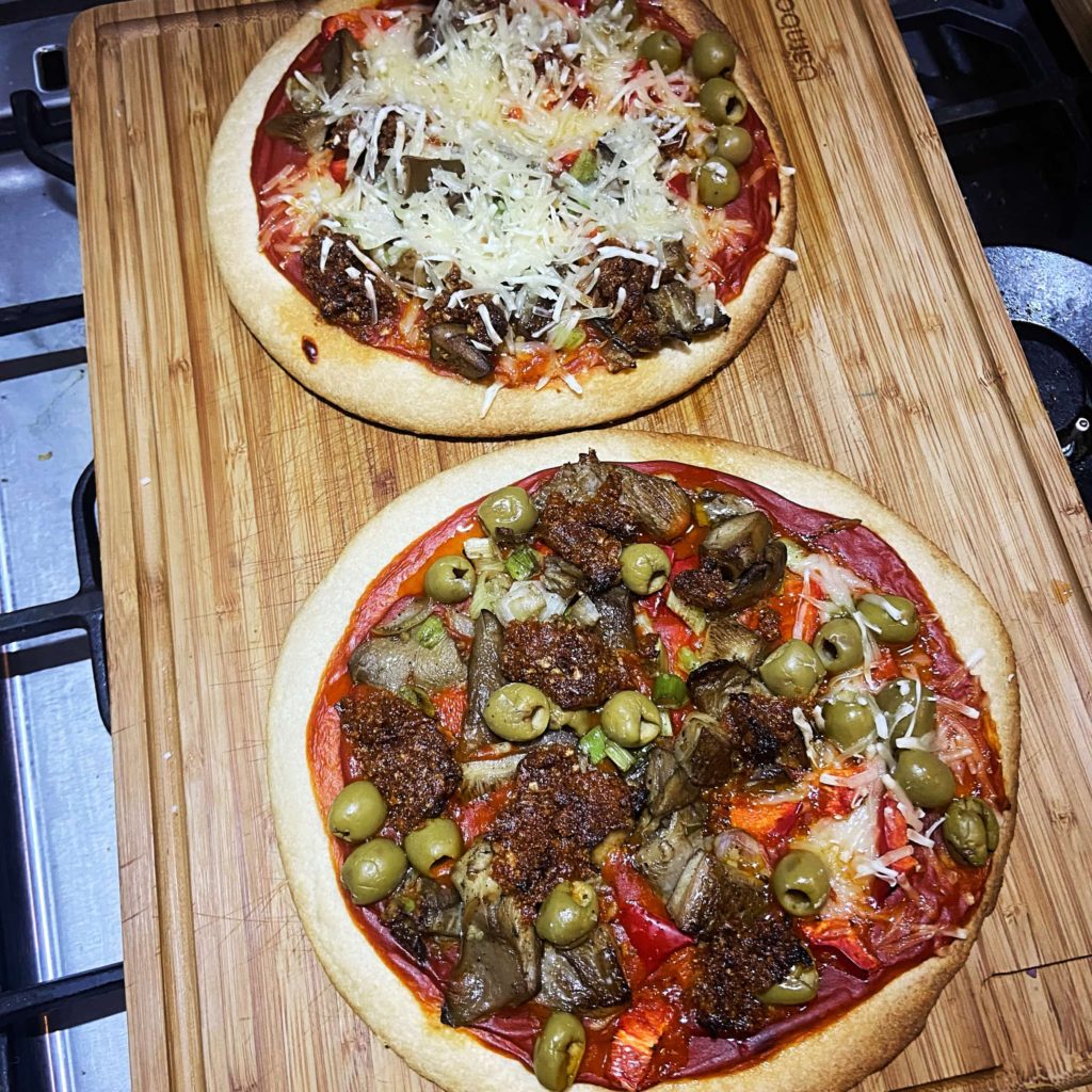 lekkerste vegan pizza