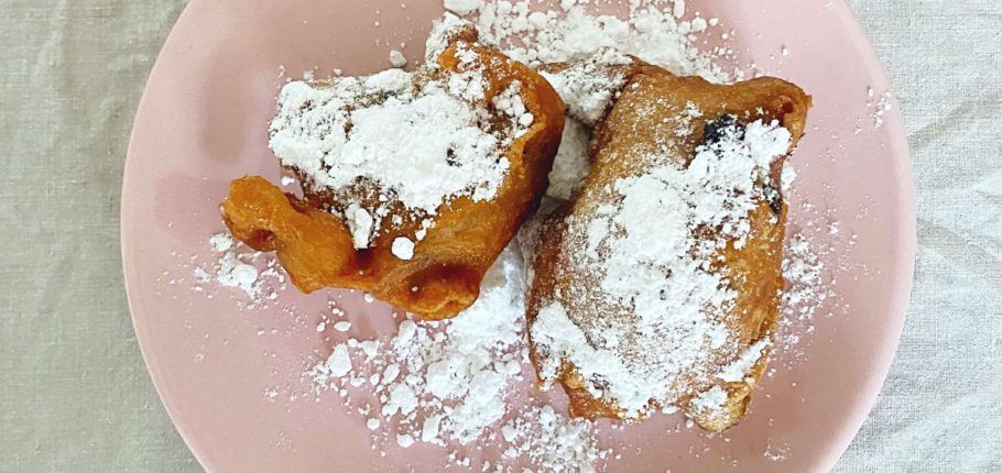 veganistische oliebollen