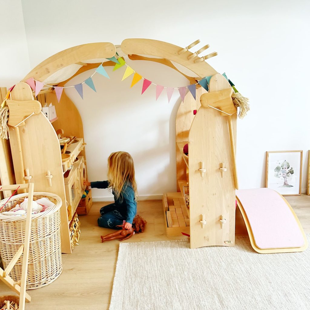 houten speelkamer