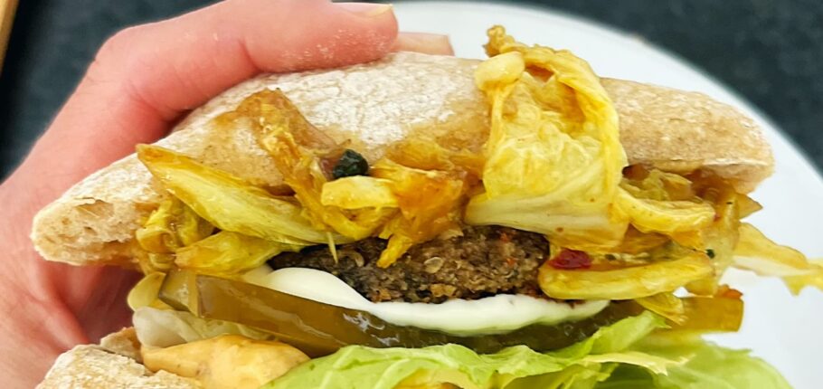 de lekkerste vegan burger ever