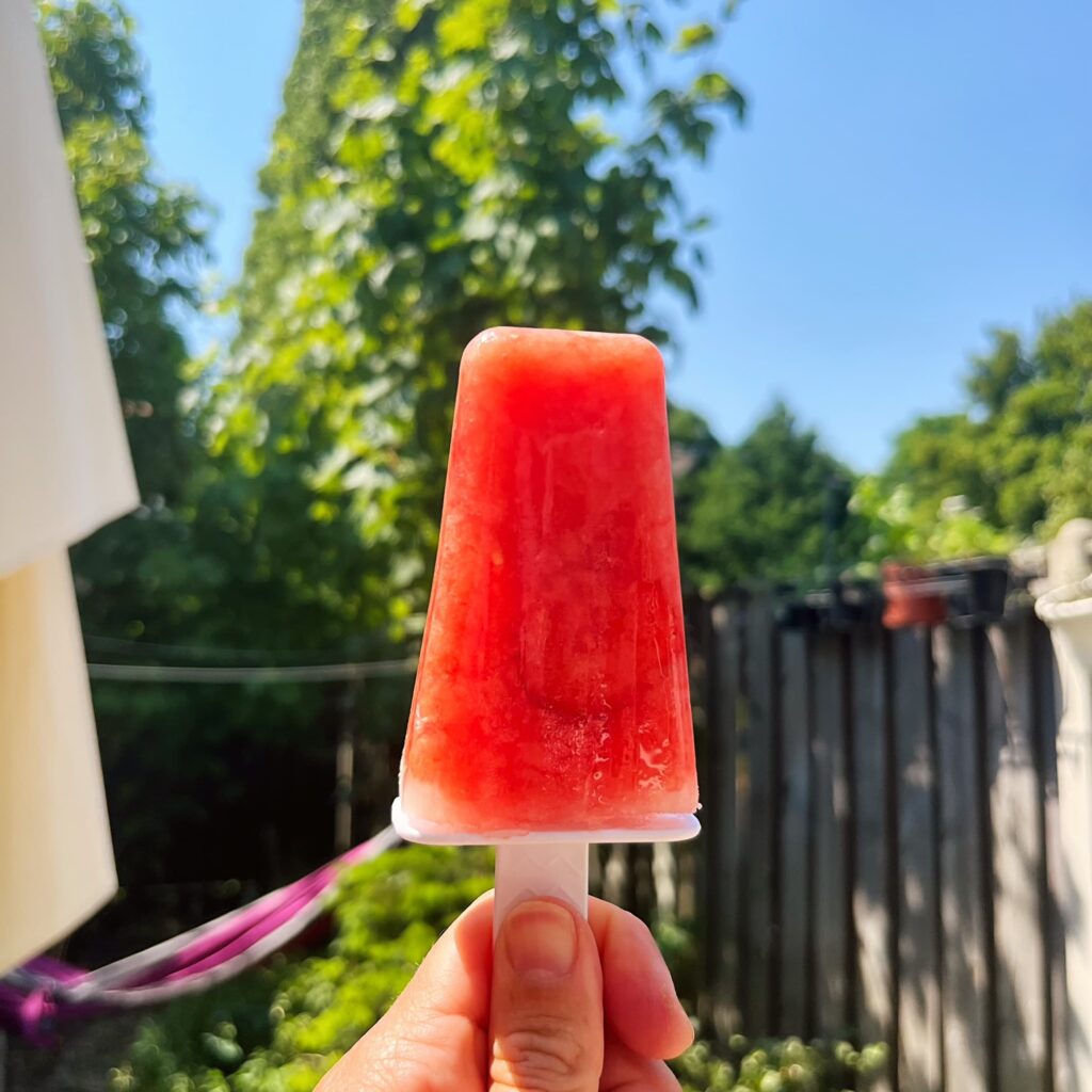 watermeloen ijsjes voor meer energie