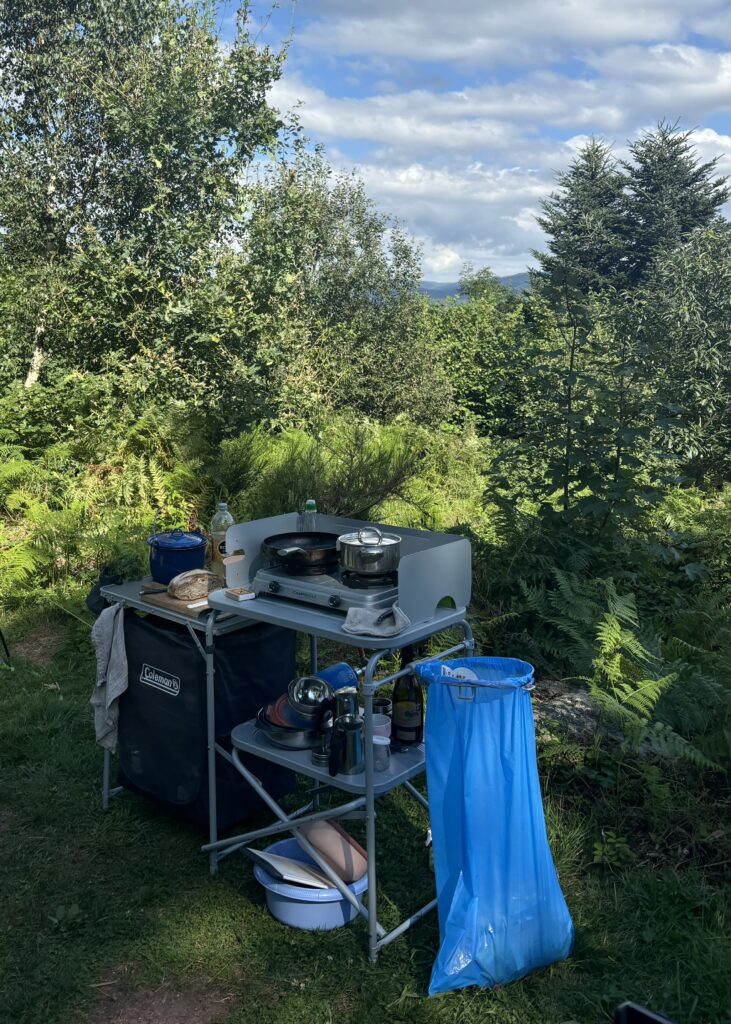 coleman camping keuken