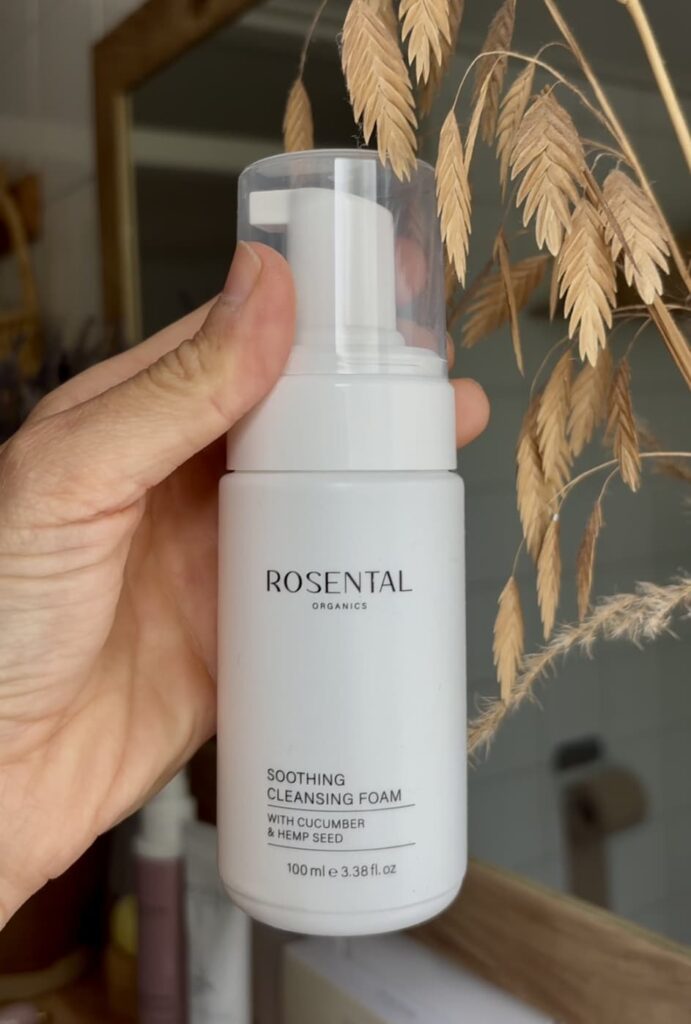 gratis cleansing foam Rosental Organics