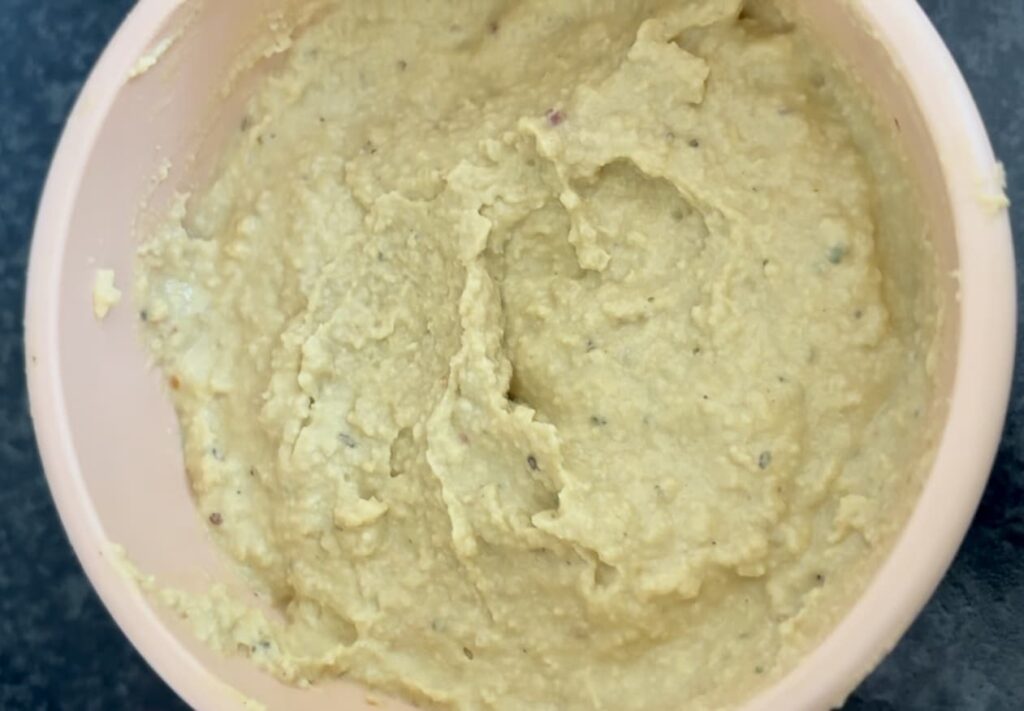 eiwitrijke hummus
