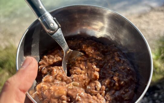 vegan chocolade havermoutpap