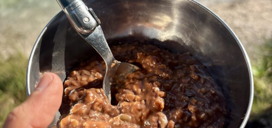 vegan chocolade havermoutpap