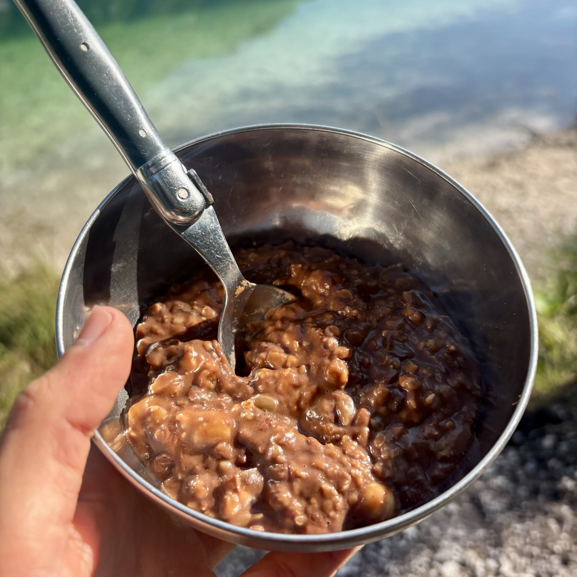 vegan chocolade havermoutpap