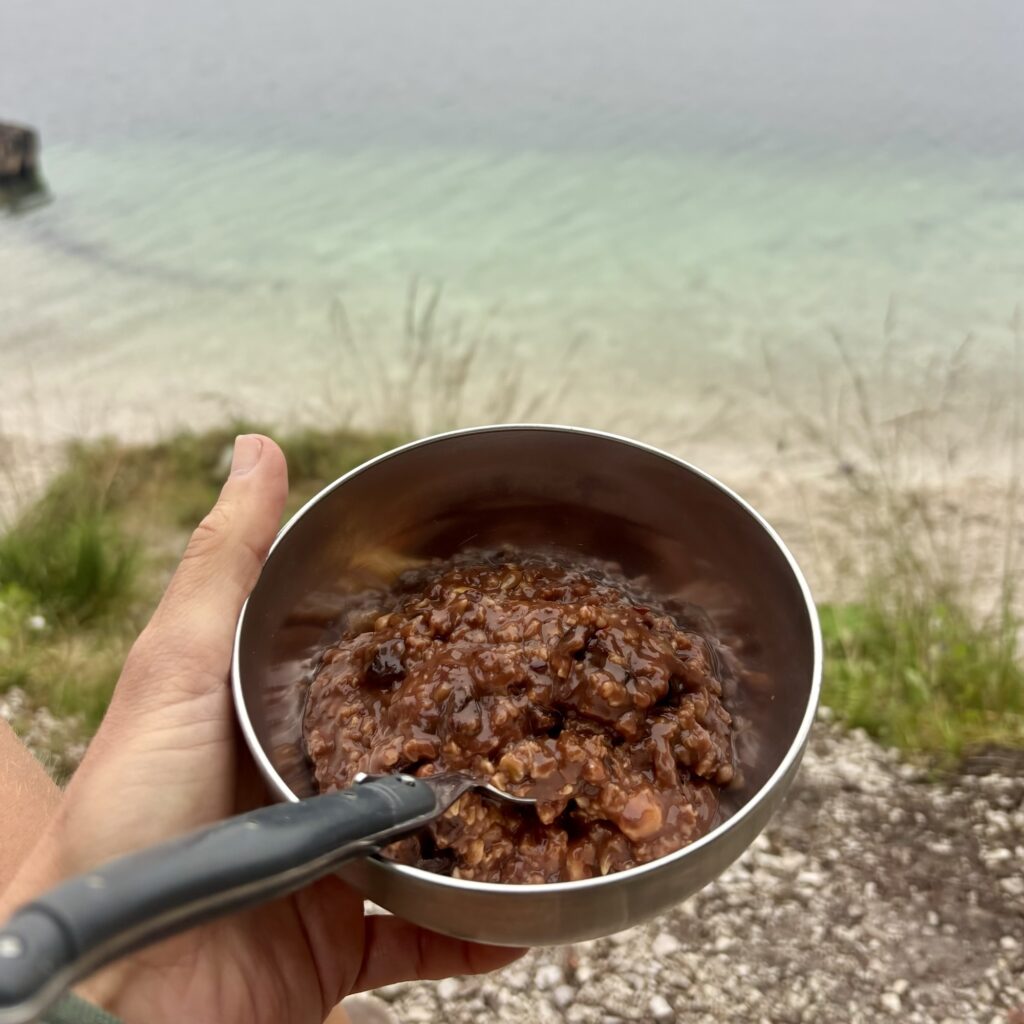 vegan chocolade havermoutpap