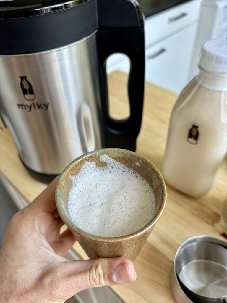 Vegan hazelnoot rijstmelk