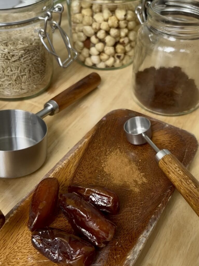 Vegan hazelnoot rijstmelk