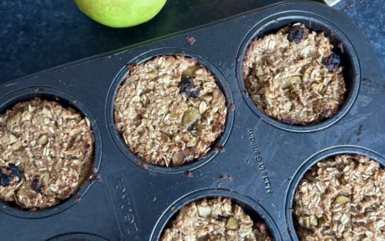 Vegan appel kaneel cupcakes