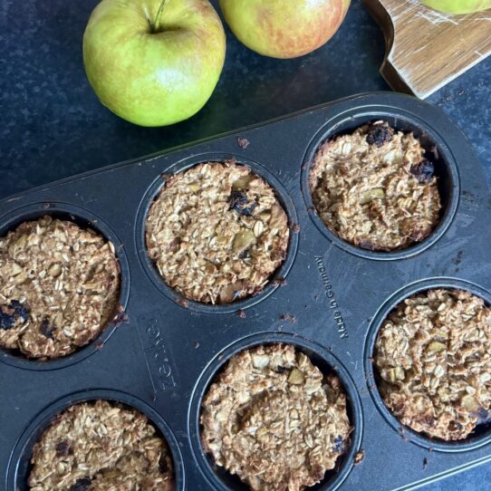 Vegan appel kaneel cupcakes