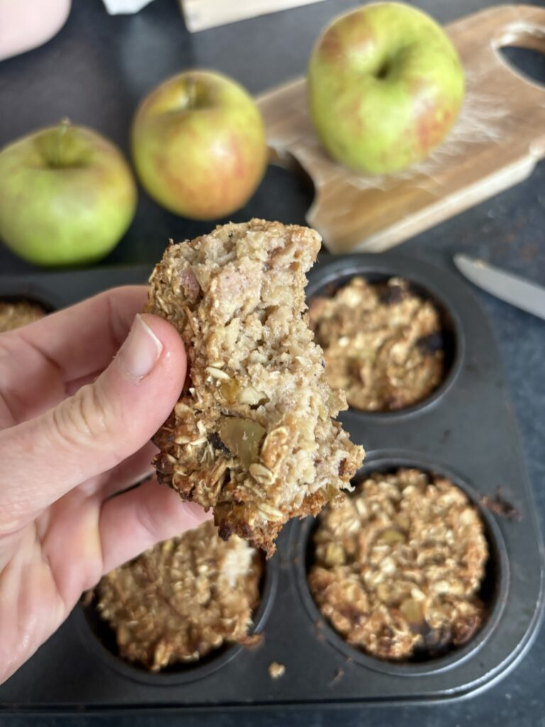 Vegan appel kaneel cupcakes