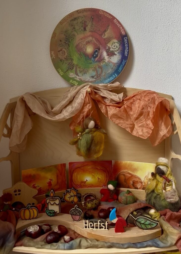 Seizoenstafel herfst