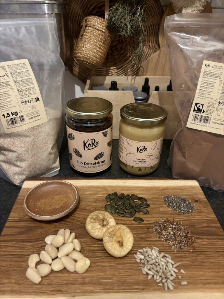 Vegan griesmeelpap met chocola