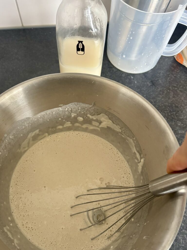 Vegan pannenkoeken bakken