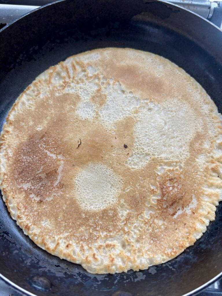 Pannenkoeken zonder ei