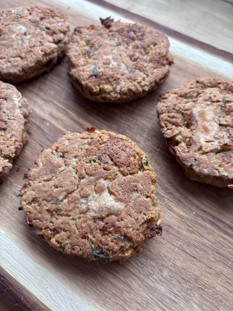 Zelf sojaburgers maken