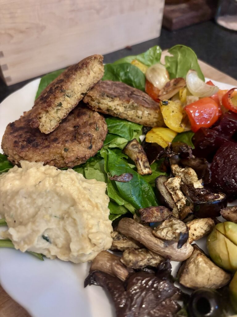 Sojaburgers van de groene mama