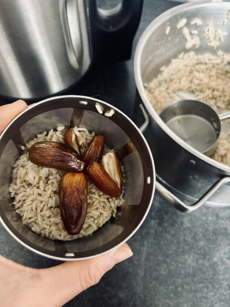 Zelf rijstmelk maken