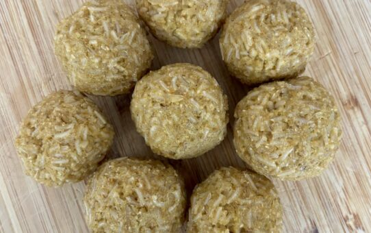Vegan rijstballetjes