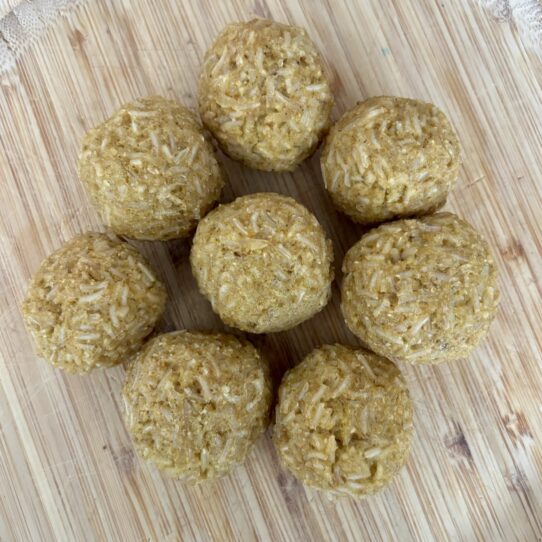 Vegan rijstballetjes