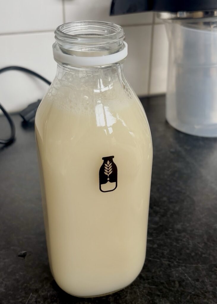 Zelf rijstmelk maken