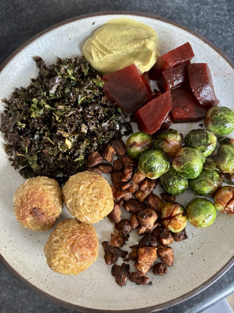 Vegan rijstballetjes