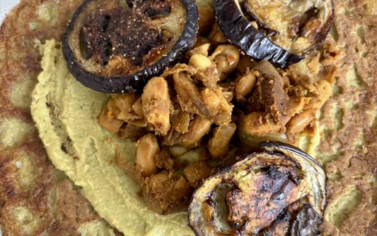 Vegan linzenpannenkoeken