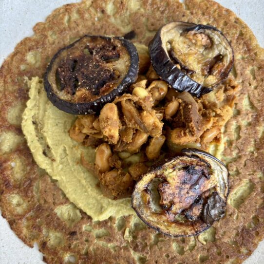 Vegan linzenpannenkoeken