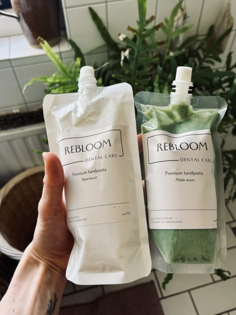 Navullingen tandpasta