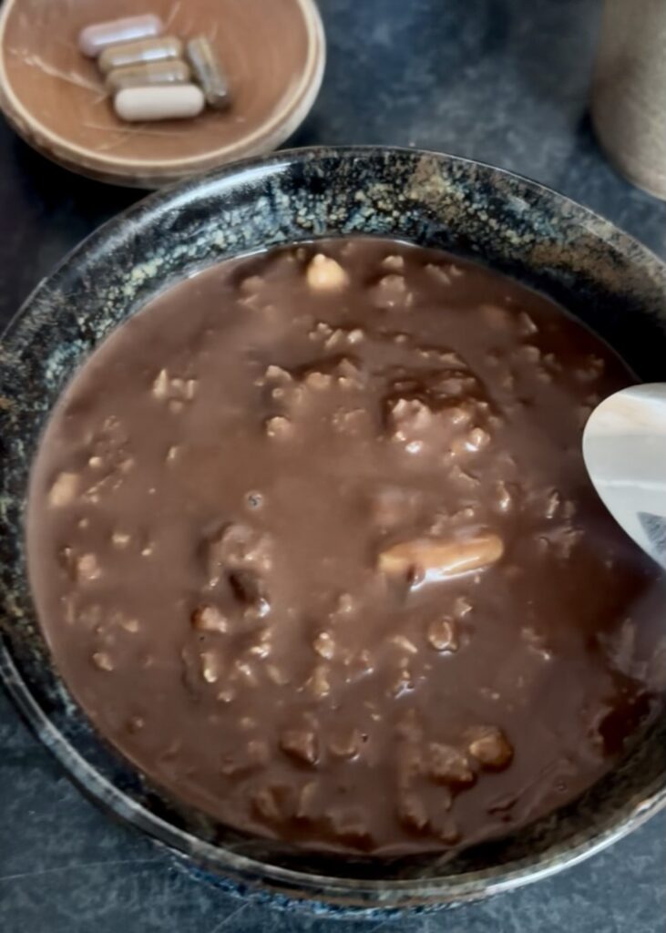 Chocolade havermoutpap