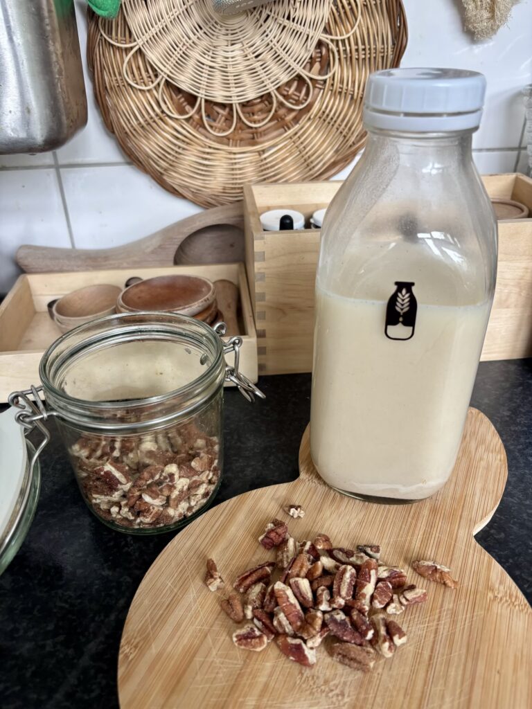 Pecanmelk zelf maken