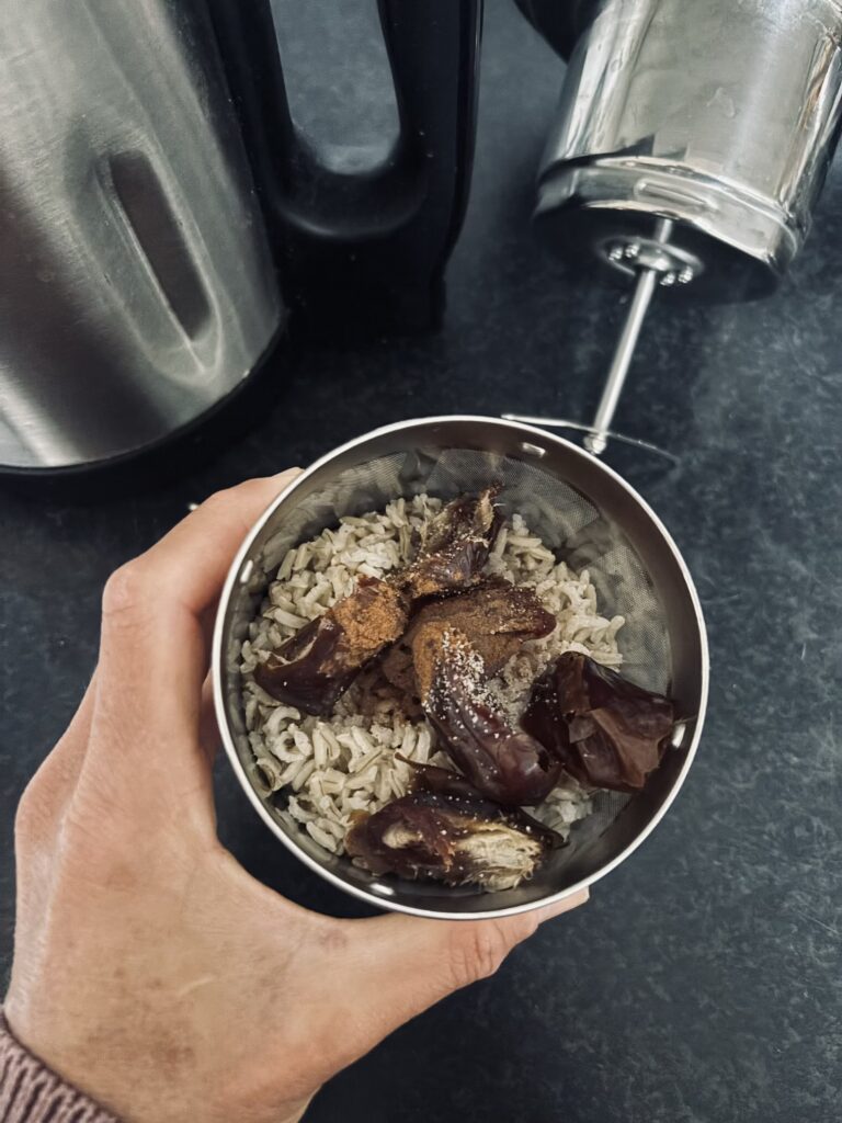 Zelf rijstmelk maken