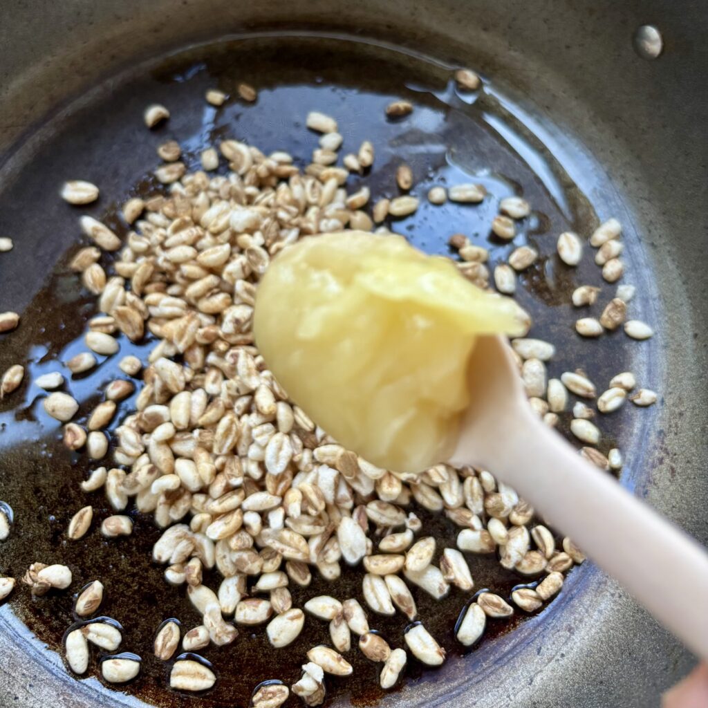 Gepofte spelt