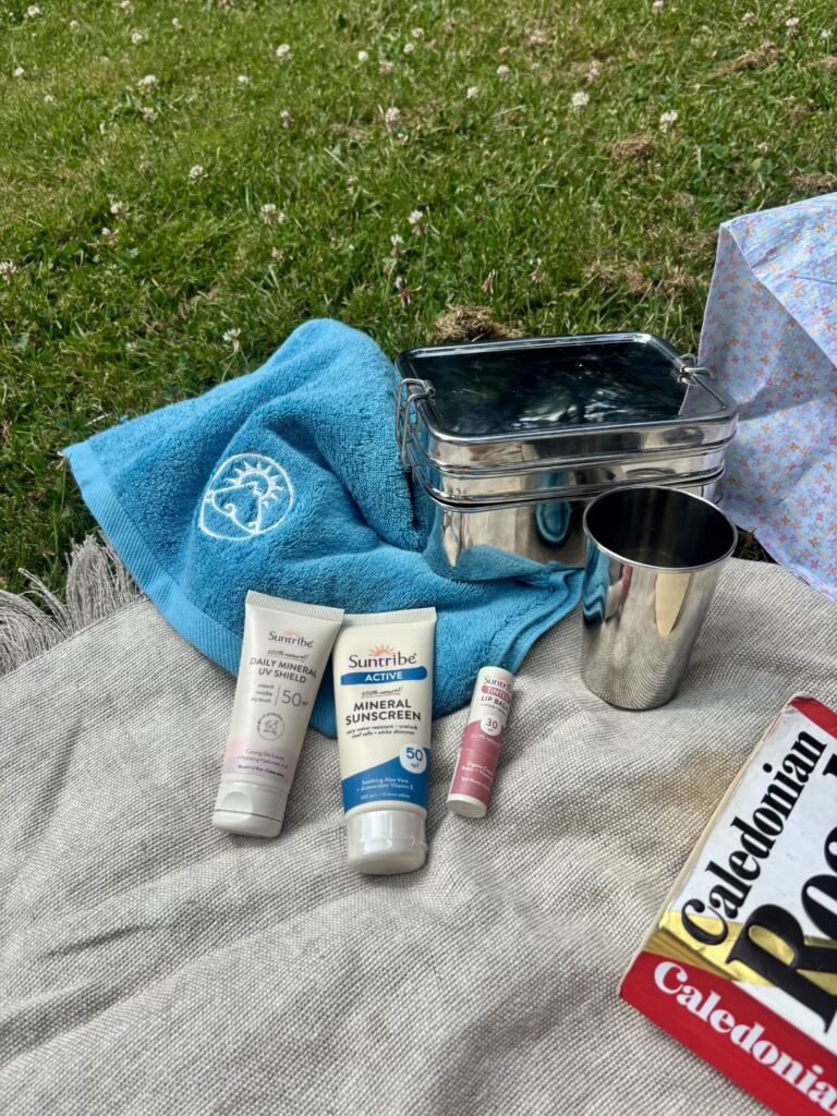Natuurlijke zonnebrand van Suntribe