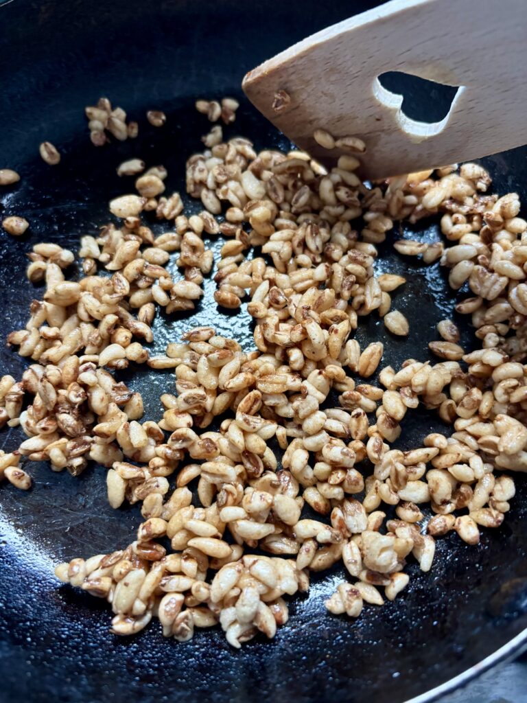 Gepofte spelt